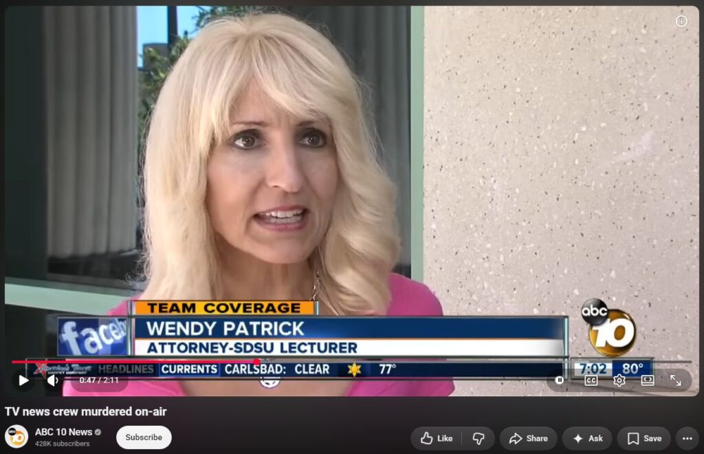 On-Air TV Crew Killing Hoax ?